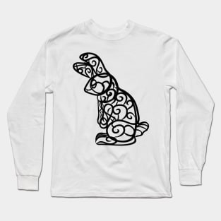 Abstract fancy bunny t-shirt mugs and magnet Long Sleeve T-Shirt